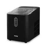 thumbnail of H.Koenig KUB14 Eiswürfelbereiter, 12kg in 24h, 2 Eiswürfelgrößen, Automatisch, Elektrisch, Kompakt, Tragbar, Leise 1L, Eiswürfelschaufel