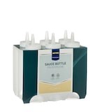 thumbnail of METRO PROFESSIONAL Knijpfles hs020801-8, polyethyleen/polypropyleen, Ø 5 x 18 cm, 260 ml, met schroefdop, transparant, 6 stuks