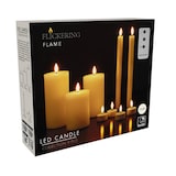 thumbnail of WellHome - Conjunto de 9 velas de LED em polipropileno