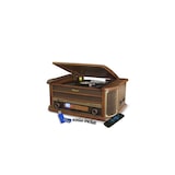 thumbnail of Platine Vinyle Roadstar HIF-1993BT 33-45-78 Trs, 2 Enceintes 32W, CD, CASSETTE, USB, Bluetooth, FM AM ,FInition BOIS+ clé USB