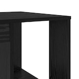 thumbnail of vidaXL Schreibtisch mit Regal Schwarz Eichen-Optik 130 x 50,5 x 75 cm