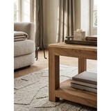 thumbnail of Couchtisch `Nako` Massivholz: Landhausstil, Ablagefach, robust, pflegeleicht. Beige, 60x60x45 cm | Kadima Design