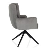 thumbnail of Esszimmerstuhl / Drehstuhl TARUGO Stoff grau hjh LIVING