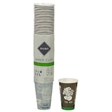 thumbnail of RIOBA To-Go Becher, Papier, 0.3 L, Ø 8 x 11.8 cm, schwarz, 20 x 50 Stück