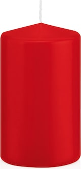 thumbnail of Wiedemann Kerzen Stumpenkerzen Rot 120 x 60 mm, 16 Stück