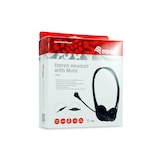 thumbnail of Equip Auriculares Estereo con Microfono Flexible - Diadema Ajustable - Almohadillas Acolchadas - Controles en Cable - Jack 3....