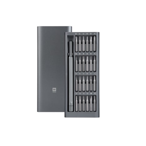 Kit destornillador trinquete xiaomi mi precision 24-in-1 color gris bhr4680gl