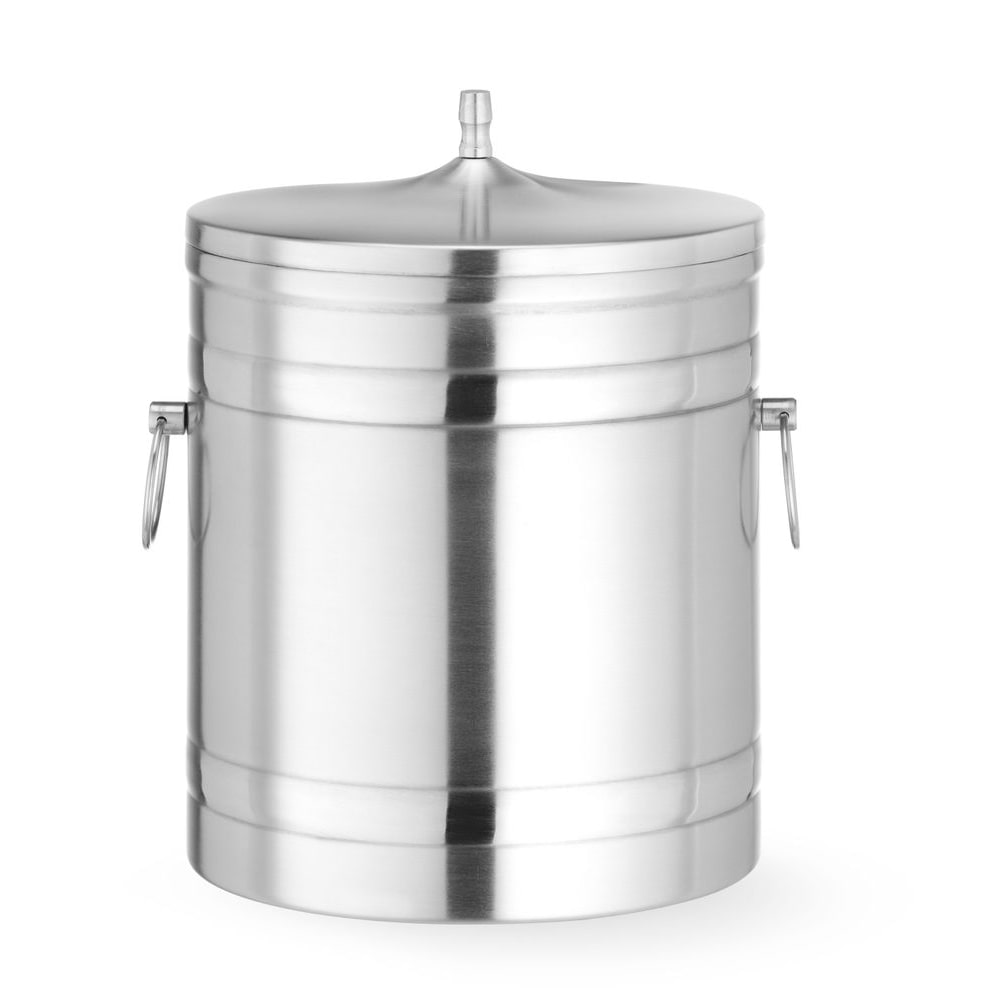 HENDI IJsemmer dubbelwandig, BarUp, 5L, Zilver, ⌀200x(H)230mm