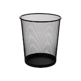 thumbnail of Danieli - Cestino Gettacarte in Rete Metallica per Ufficio e Scrivania. Pattumiera con Rete Nera con Capienza di 15 Litri. Kit da 5 Unità