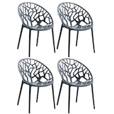 thumbnail of 4er Set stapelbare tuinstoelen Hope antraciet