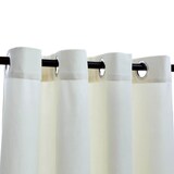 thumbnail of vidaXL Gordijn verduisterend met ringen 290x245 cm fluweel crème