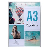 thumbnail of Exacompta 83758D 12x fotolijst met aluminium rand voor formaat A3, transparant