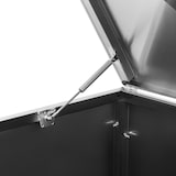 thumbnail of Uniprodo - Uniprodo Cache-poubelle 240 l Trous d'aération - Habillage de poubelle Abri à poubelle Cache-poubelle en métal Cache-poubelle en