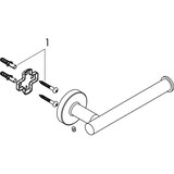 thumbnail of HG Papierrollenhalter Logis Universal ch
