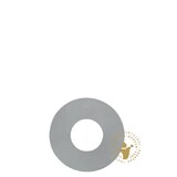 thumbnail of Scheibe zur Erweiterung des Sicherheits-Kerzenhalters silber für Kerze von Ø 70 - 100 mm, 1 Stück