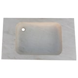 thumbnail of Acquaio in marmo bianco  L89xPR52xH13 cm  alta qualità artigianale design elegante