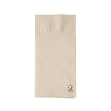 thumbnail of BIOZOYG 250 Stück Papierservietten 10 x 19,5 cm ungebleichte Einwegservietten, Recycling-Papierservietten, 2-lagig für Besteck, Gastroservietten