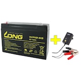 thumbnail of AGM BLEI AKKU BATTERIE 6V 12Ah kompatibel für USV BLEIGEL GEL + LADEGERÄT