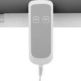 thumbnail of physa Massageliege elektrisch - 1 Motor - 100 W - 207 x 68 x 53 - 92 cm - 200 kg - weiß/grau