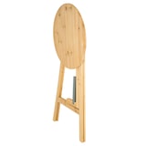 thumbnail of tectake Party statafel van massief hout inklapbaar 79x110cm - bruin - 403249