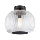 thumbnail of Paulmann LED Deckenleuchte Ruya IP44 E27   230V max. 60W dimmbar Glas#Schwarz matt 71146