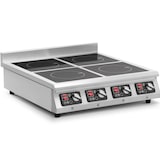 thumbnail of Royal Catering - Royal Catering RCIK-3500IC4.2 Cuisinière à induction 4 x 20 cm 10 niveaux Minuterie Cuisinière électrique induction Cuisinière