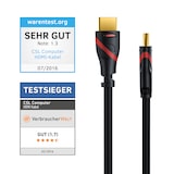 thumbnail of CSL 8k HDMI Kabel 2.1, 4K Ultra HD, UHD, Full HD, 3D, ARC, High Speed mit Ethernet, HDMI Typ A - 10m