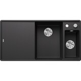 thumbnail of BLANCO AXIA III 6 S-F flächenb. Spüle SILGRANIT Anthrazit Becken Rechts Excenter
