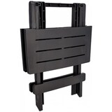 thumbnail of 2x Gartentisch Beistelltisch Tisch Klapptisch Kunststoff 50x45x43cm Schwarz