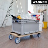 thumbnail of WAGNER Transporthilfe BIRKE Multiplex ANTIRUTSCHPUNKTE - 59 x 29 x 11 cm, Rollen Ø 75 mm soft, Tragkraft 200 kg-20112801