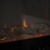 thumbnail of Lareira elétrica embutida na parede CHICAGO L101.6 x D14 x H54.6