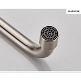 thumbnail of ALEX |Catering grifo monomando de pared plata| grifo cocina profesional acero inoxidable largo y plano | grifo restaurante pared caño recto