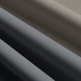 thumbnail of Satin Bettwäsche 155x220 cm 100% Baumwolle Braun Luxus Set Uni Wendeseite Anthrazit Kissenbezug 80x80 cm Reißverschluss