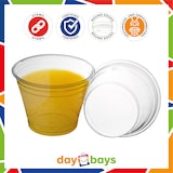 thumbnail of DayBays 200 Stk. Smoothie Becher 200ml Ø95mm Shakebecher 0,2L transparent RPET