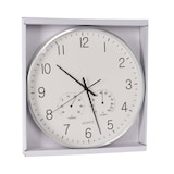 thumbnail of WellHome - Relógio de parede de design moderno com termômetro e higrômetro Ø38cm