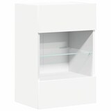 thumbnail of vidaXL TV-Wandschränke mit LED-Leuchten 2 Stk. Weiß 40x30x60,5 cm