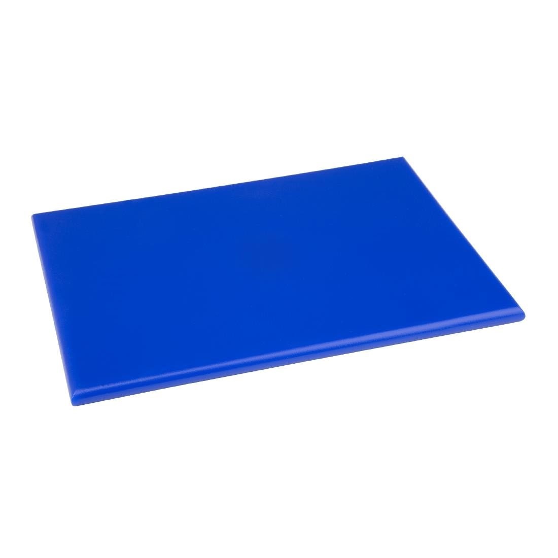 Kleine blauwe Hygiplas snijplank met hoge dichtheid
