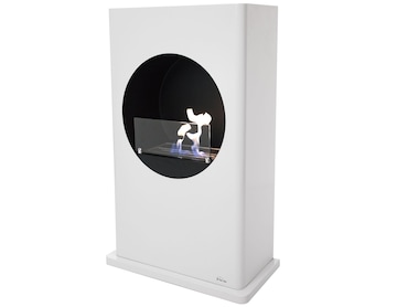 Purline - Lareira Biológica de chão em aço lacado, DIONYSUS