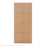thumbnail of Meuble à chaussures Lluvia 4 portes couleur chêne, pour 24 paires