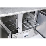 thumbnail of Saladette - 1,37 x 0,70 m - mit 3 Türen - eckigem Glasaufsatz - IDEAL