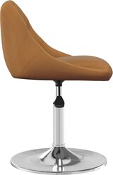 thumbnail of vidaXL Esszimmerstühle 4 Stk. Drehbar Braun Samt