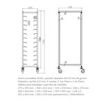 thumbnail of Carro Autoservicio Hostelería para Bandejas GN 1/1 CAS12