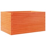 thumbnail of Helloshop26 - Hochbeet für Pflanzen Blumen Terrasse Garten gewachst 90 x 60 x 45,5 cm massives Kiefernholz braun 02_0038520