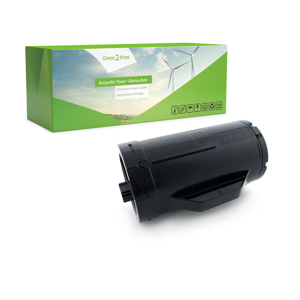 Green2Print Toner schwarz ersetzt Dell 593-BBMH, D9GY0 passend für Dell S2810DN, S2815DN