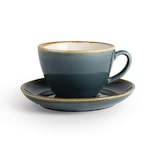 thumbnail of Olympia Kiln Cappuccinotassen + Untertassen Ozean | 34cl | Porzellan | 6 Sets