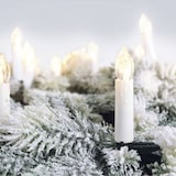 thumbnail of WellHome - Conjunto de 10 luzes LED sem fio com controle remoto e temporizador