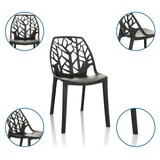 thumbnail of Sedia per visitatori / Sedia a conchiglia ARTIFO TRI Plastica nero hjh OFFICE