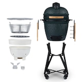 thumbnail of H.Koenig Barbacoa Kamado Carbón YOKO18, Termómetro integrado hasta 450°C