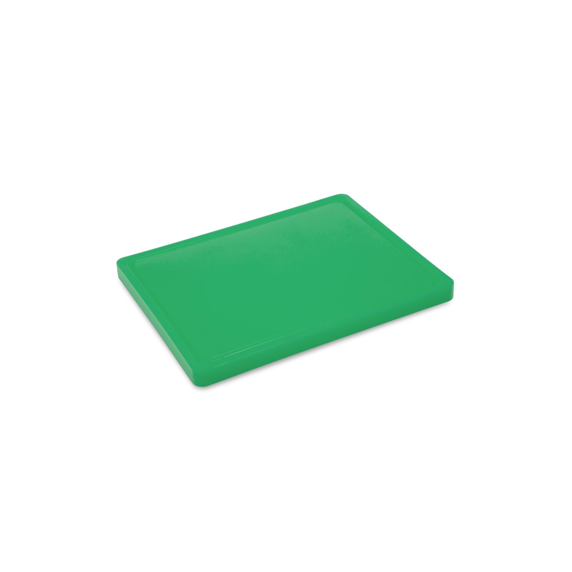 METRO PROFESSIONAL Tabla de corte GN 1/2, polietileno, 32,5 x 26,5 cm, con ranura para zumo, verde