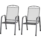 thumbnail of Siena Garden Gartenmöbel-Set Elda 2-teilig, aus Streckmetall in anthrazit